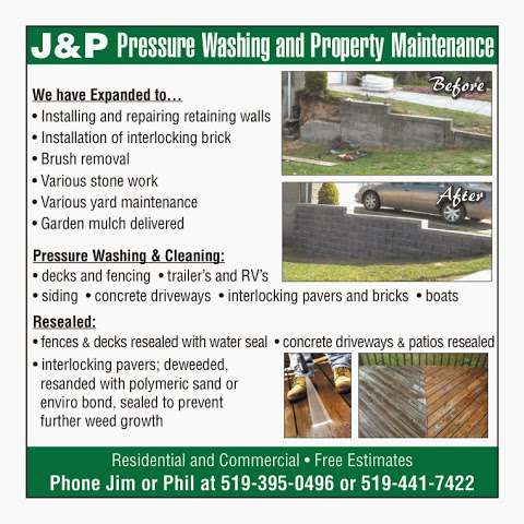 J & P Pressure Washing and Property Maintenance